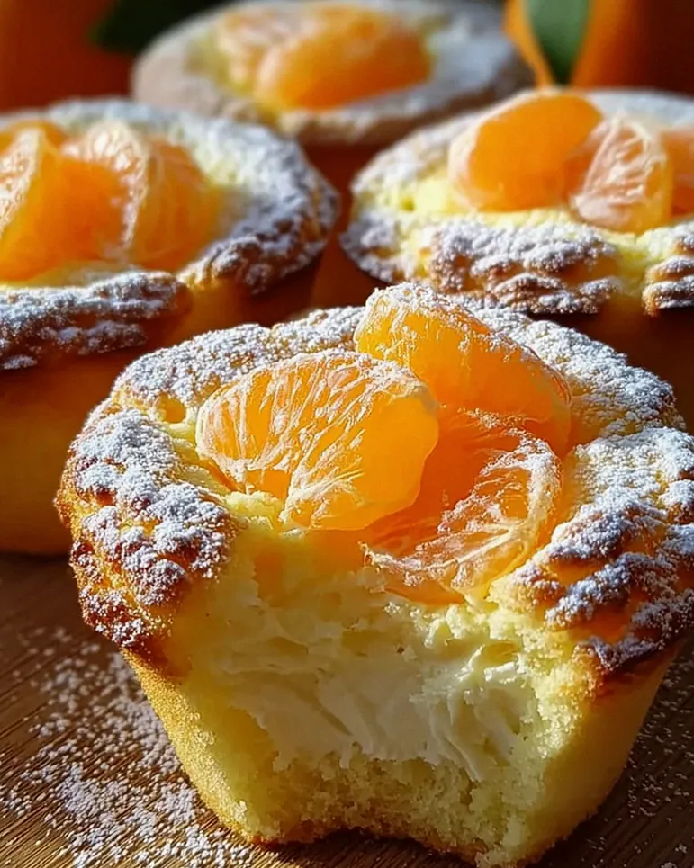 5 Käsekuchen Muffins mit Mandarinen – Schritt 2