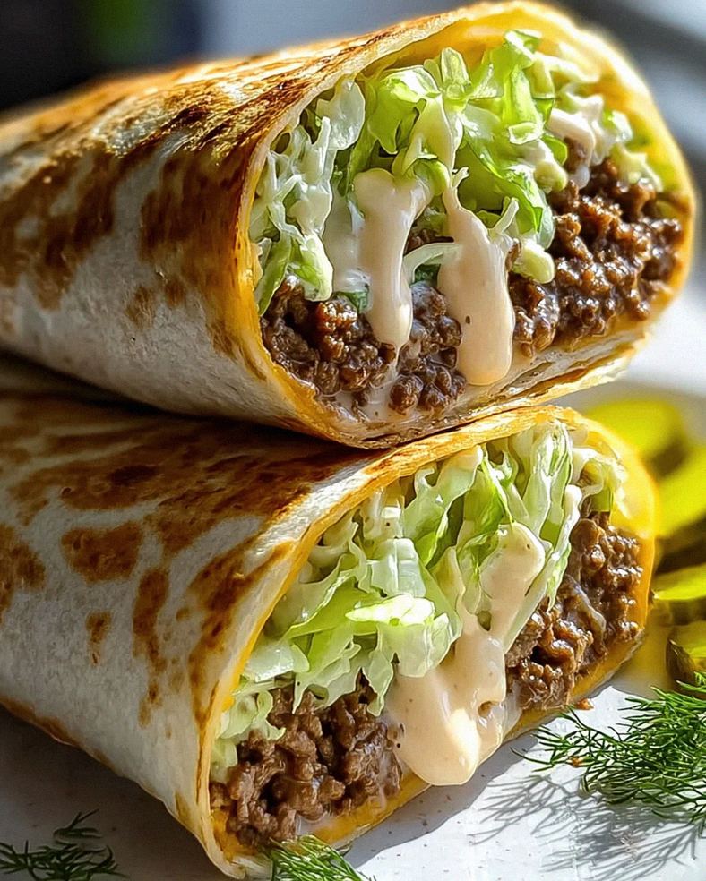 Big Mac Wraps Rezept: Einfach & lecker!