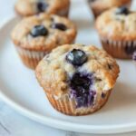 Blaubeer-Banane-Joghurt-Muffins für Kleine Entdecker