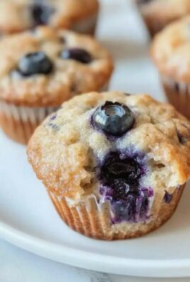 Blaubeer-Banane-Joghurt-Muffins für Kleine Entdecker