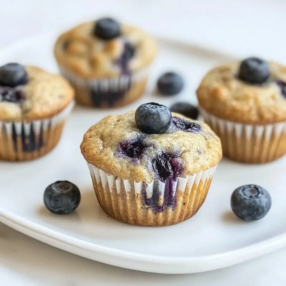 Blaubeer-Banane-Joghurt-Muffins für Kleine Entdecker – Schritt 1
