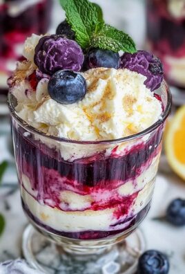 Blaubeer Tiramisu im Glas ohne Ei & Alkohol