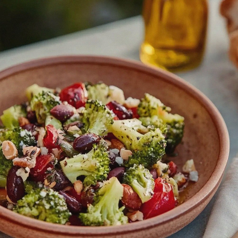Brokkoli Salat einfach zubereiten mit frischen Zutaten – Schritt 2