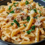 Cremige One Pot Pasta mit Thunfisch