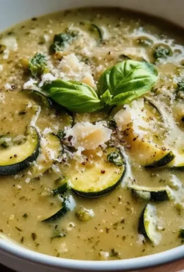 Cremige Zucchinisuppe für strahlende Sommertage