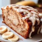 Das beste Cinnamon Roll Bananenbrot Rezept – einfach & lecker
