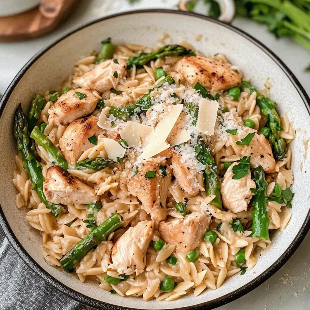 Eintopf Hähnchen Orzo für schnelles Kochen – Schritt 2