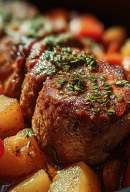Filettopf aus dem Backofen
