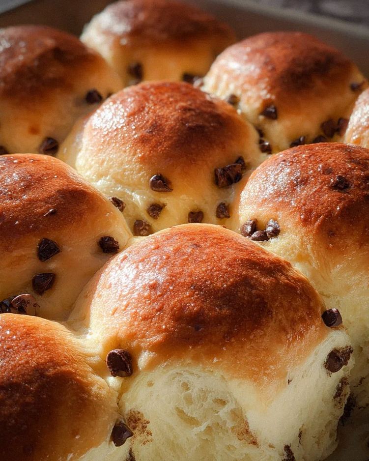 Fluffige und weiche Schokobrötchen aus Hefeteig – Schritt 2