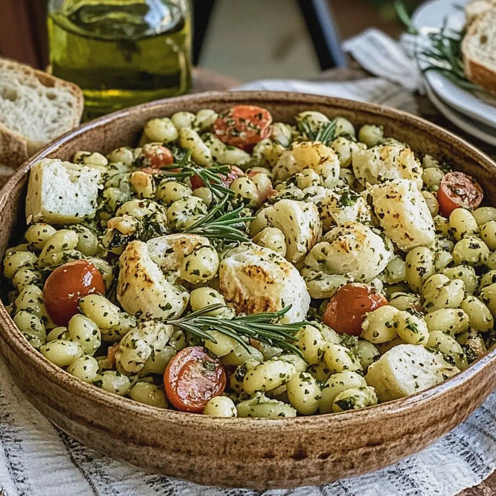 Hähnchen Makkaroni Salat Pesto – Schritt 1