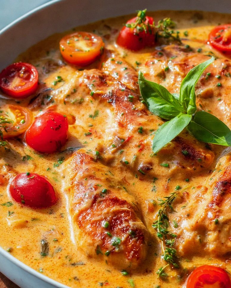 Hähnchenfilet in Frischkäse-Parmesan-Sauce – Einfach lecker! – Schritt 1
