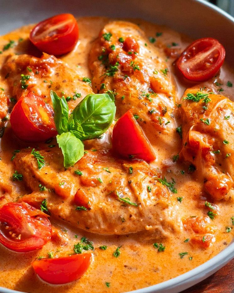 Hähnchenfilet in Frischkäse-Parmesan-Sauce – Einfach lecker! – Schritt 2