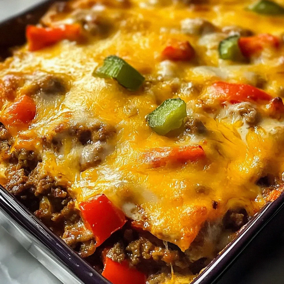 Hamburger Fajita Auflauf: Einfach und Lecker – Schritt 1