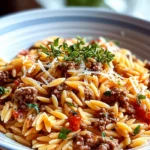 Irresistible Ground Beef Orzo Recipe For Cozy Nights