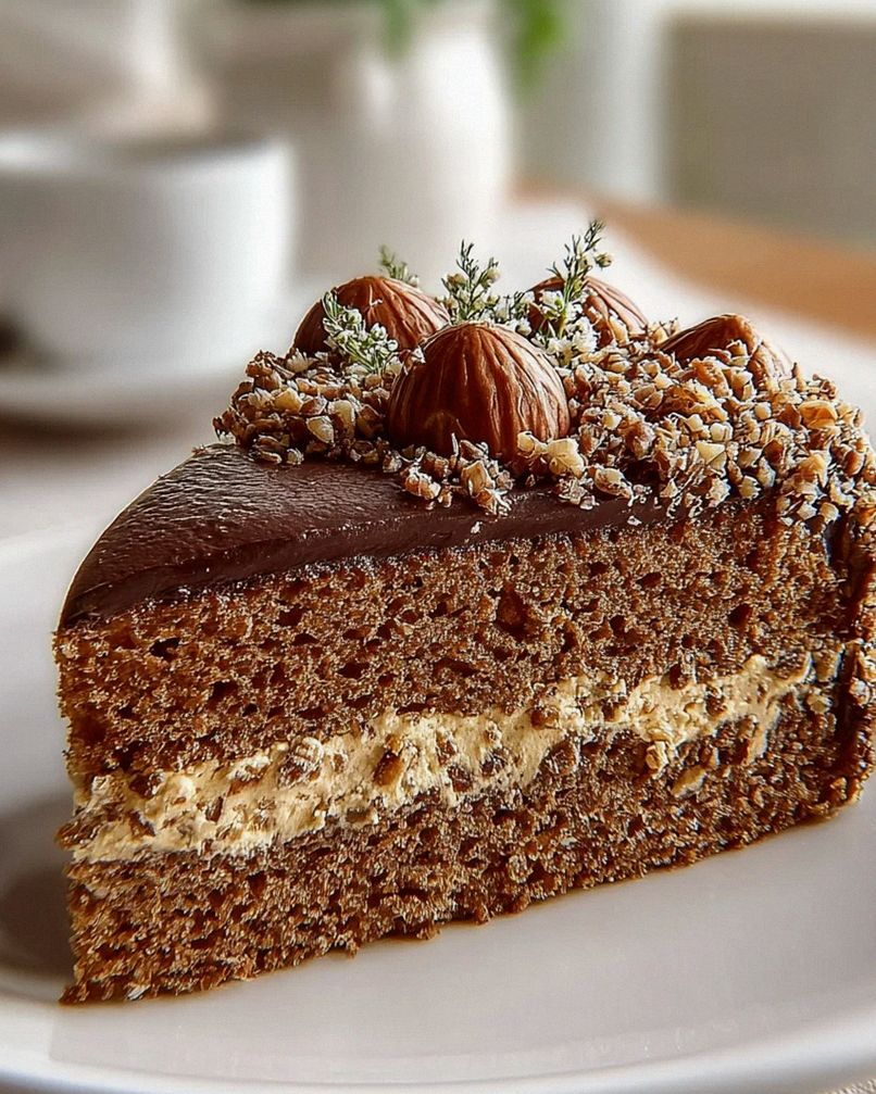 Kaffee Nuss Torte: Cremig, nussig, einfach himmlisch backen