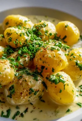 Kartoffeln in cremiger Knoblauchsauce – Dein Lieblingsrezept!