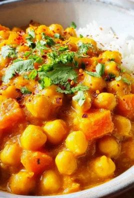 Kichererbsen-Curry mit Kokosmilch