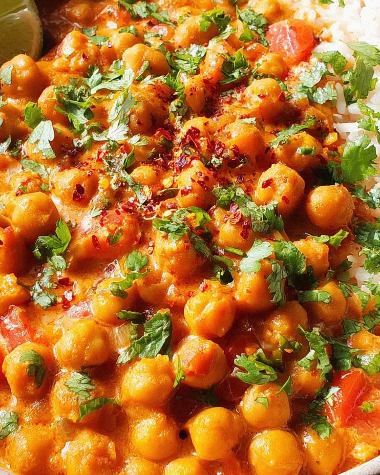 Kichererbsen-Curry mit Kokosmilch – Schritt 1