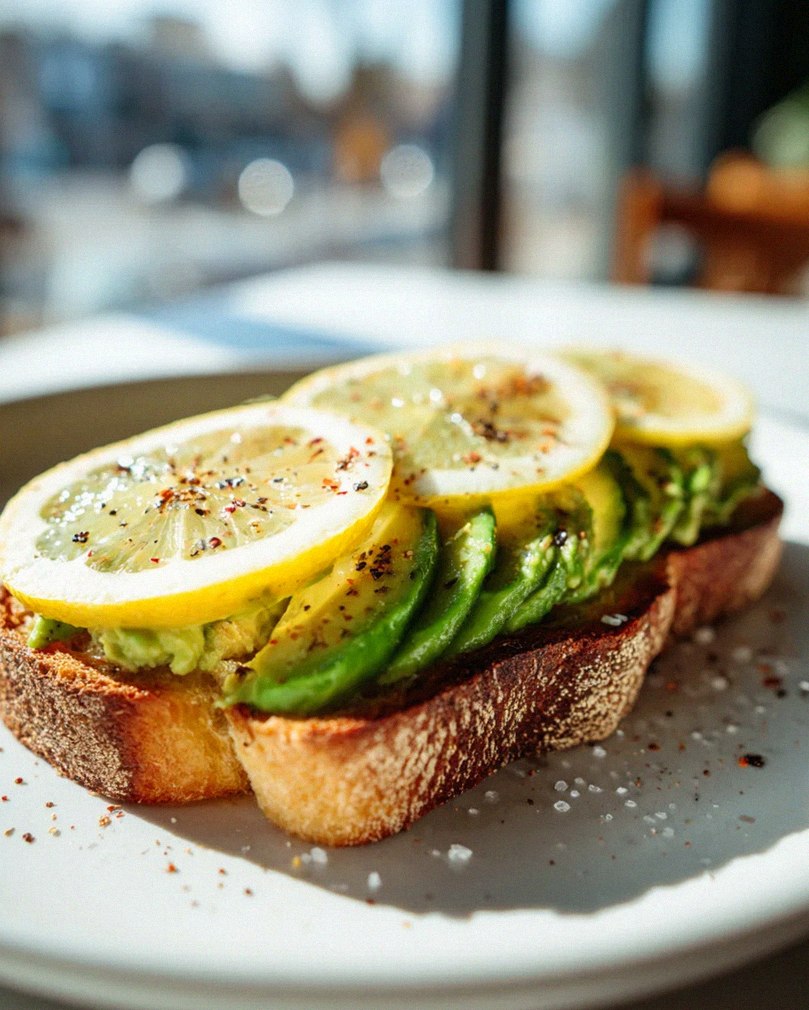 Klassischer Avocado Toast mit Meersalz & Zitrone – Frisch! – Schritt 1