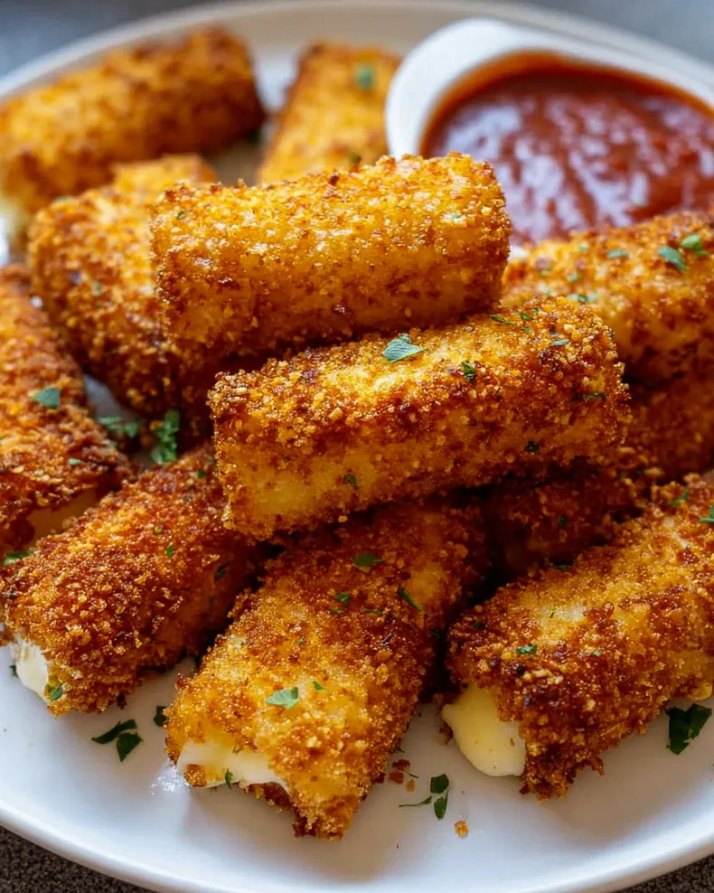 Knusprige Air Fryer Mozzarella Sticks – Einfach und Lecker!