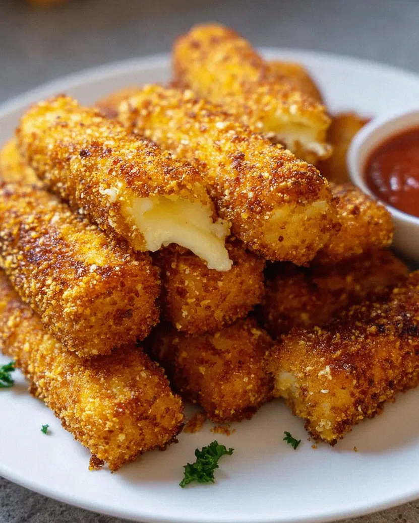 Knusprige Air Fryer Mozzarella Sticks – Einfach und Lecker! – Schritt 2