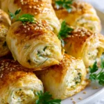 Knusprige Feta-Röllchen