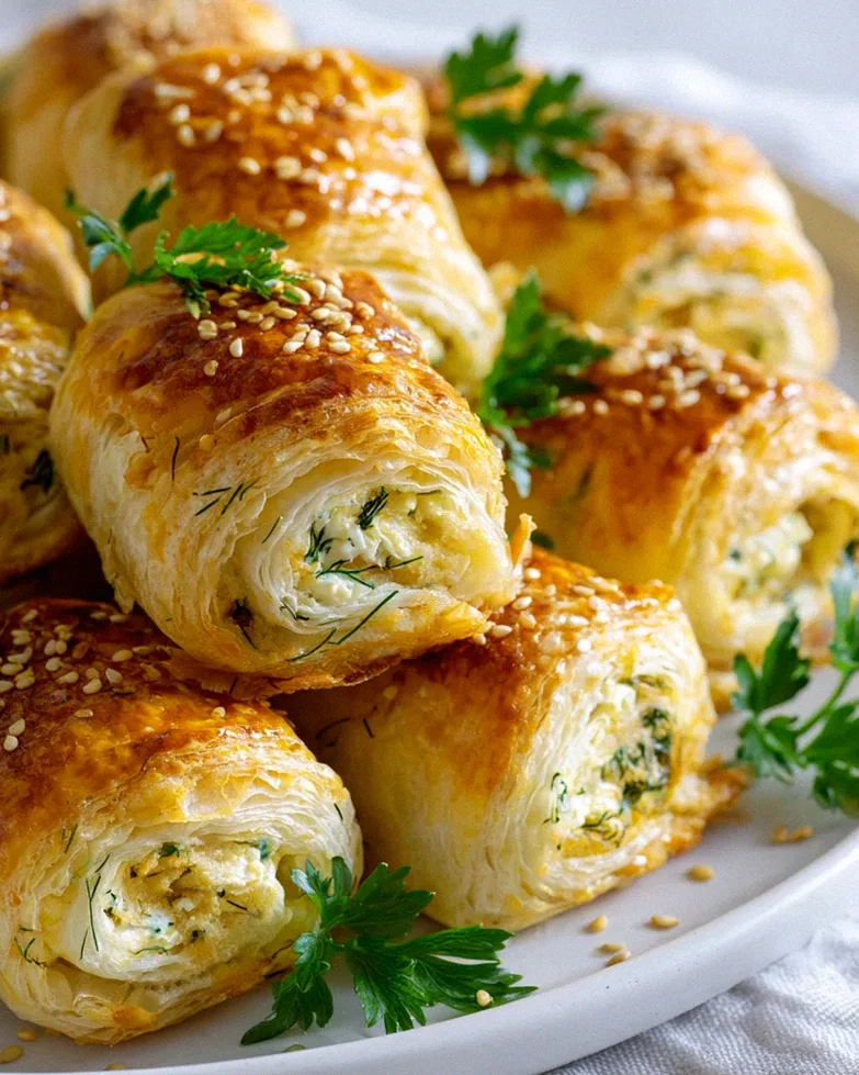 Knusprige Feta-Röllchen – Schritt 1