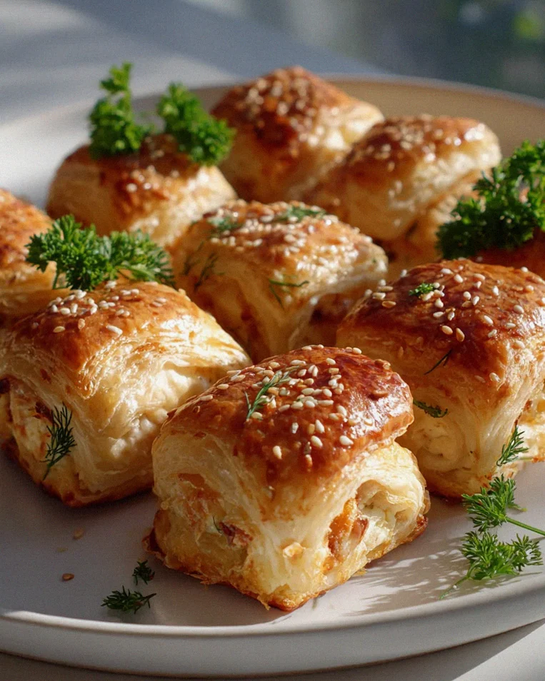 Knusprige Feta-Röllchen – Schritt 2