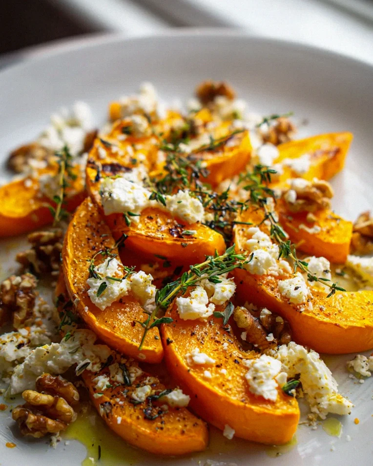 Knuspriger Ofenkürbis mit Feta & Walnüssen – Einfach Lecker! – Schritt 1