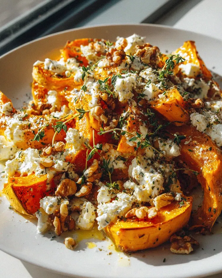 Knuspriger Ofenkürbis mit Feta & Walnüssen – Einfach Lecker! – Schritt 2