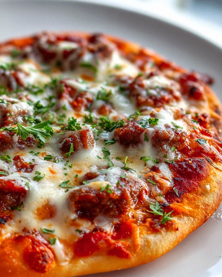 Köstliche Wurstgulasch-Fladenpizza – Schritt 1