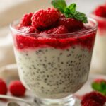 Köstlicher Vanille Himbeer Chia Pudding: Gesund, einfach, köstlich!