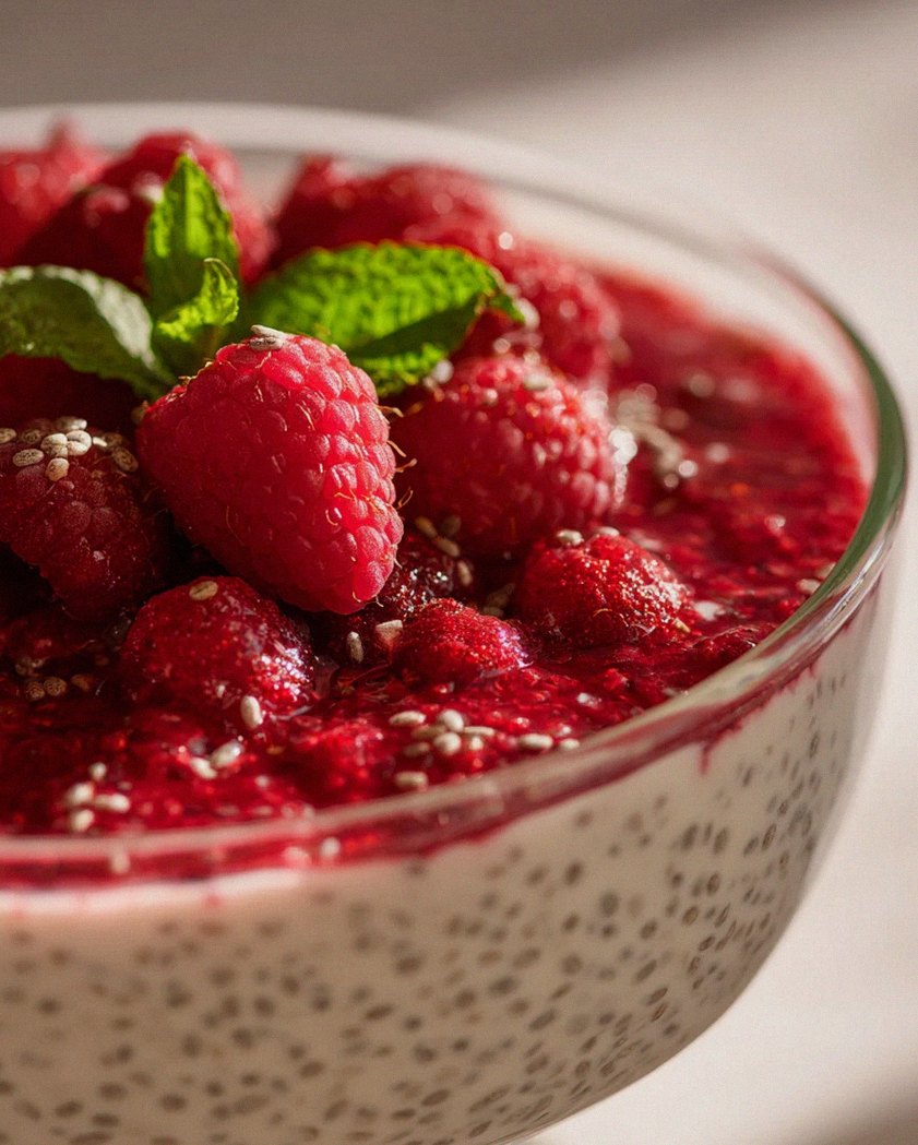 Köstlicher Vanille Himbeer Chia Pudding: Gesund, einfach, köstlich! – Schritt 2