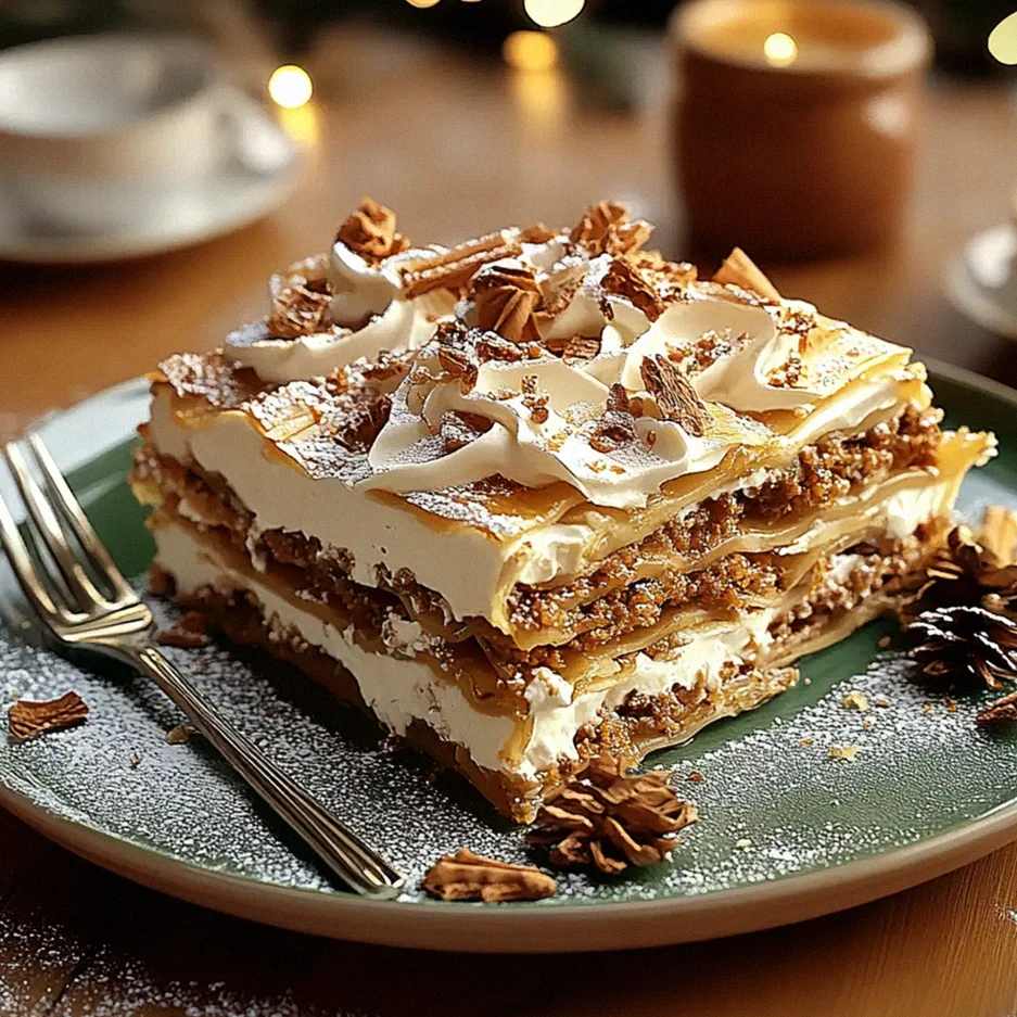 Lebkuchen-Lasagne – Schritt 1