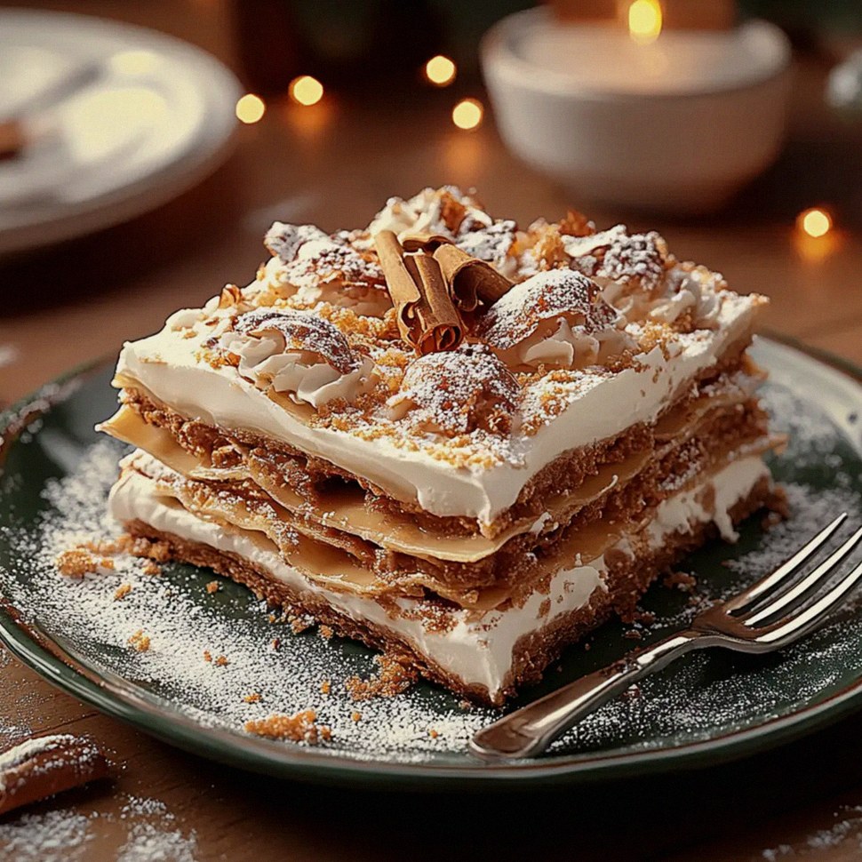Lebkuchen-Lasagne – Schritt 2