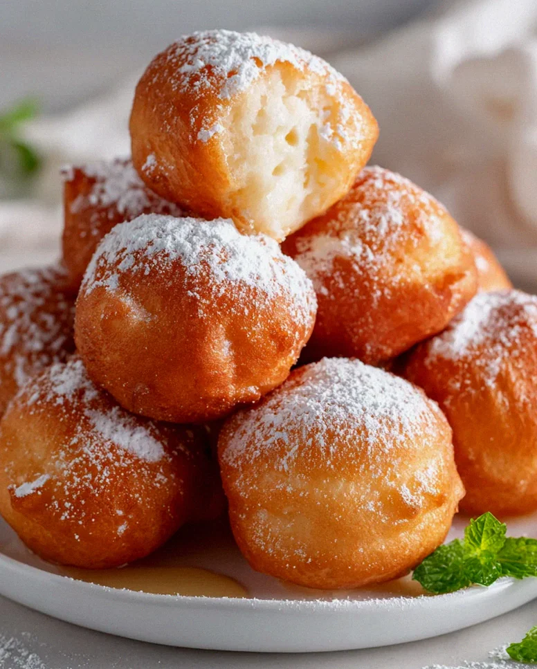 Luftig-leichte Vanille French Beignets selber machen