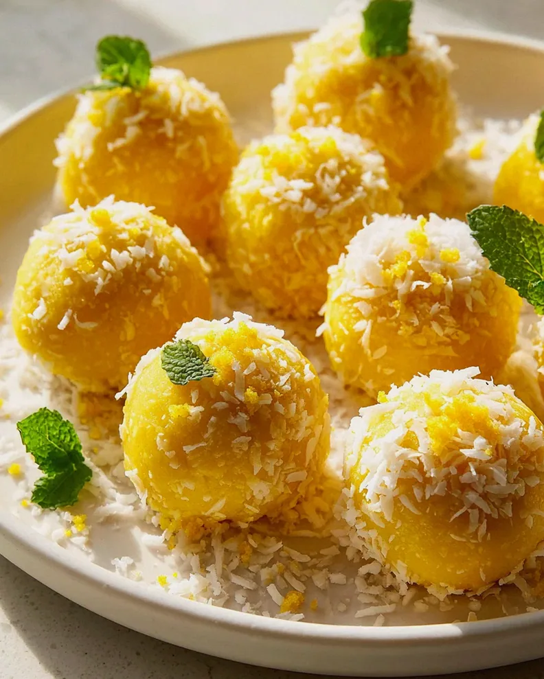 Mango Delight Truffles: Einfache Sheet Pan Rezept-Idee! – Schritt 2