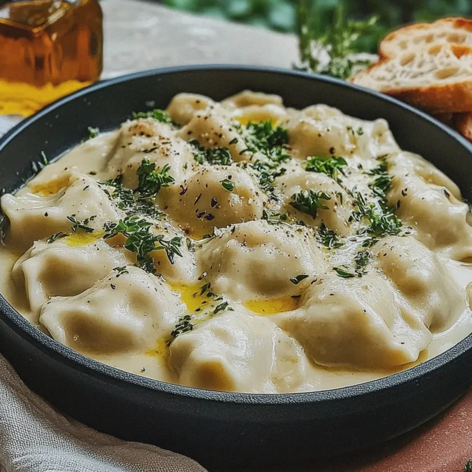 Maultaschen in Käse-Sahne-Soße schnell zubereiten – Schritt 2