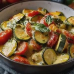 Maultaschenpfanne mit Zucchini Tomaten einfach zubereiten