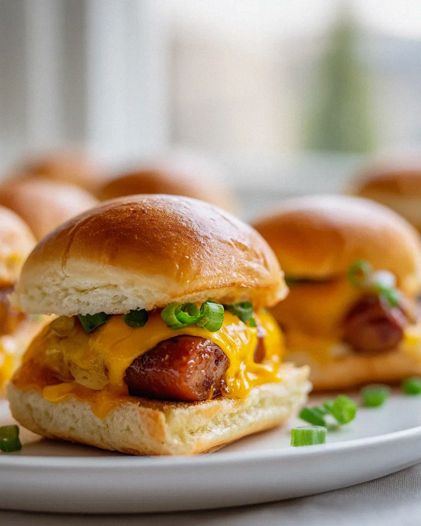 Mini Mississippi Little Smokies Sliders mit Cheddar genießen! – Schritt 2