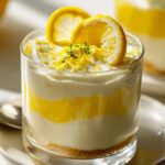 Mini Zitronen Mascarpone Creme Dessertgläschen – Frisch & Lecker!