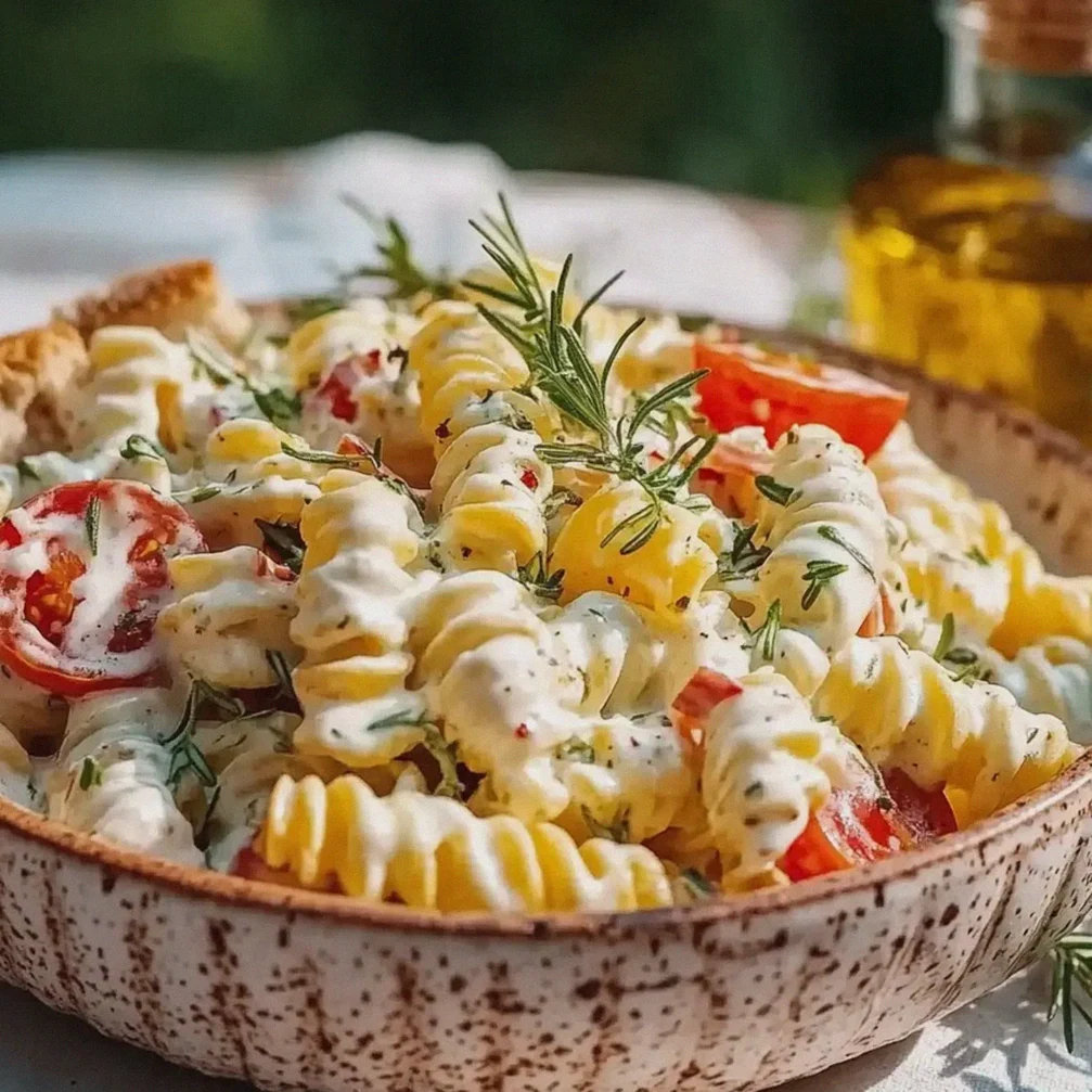 Nudelsalat mit Joghurtdressing – Schritt 1