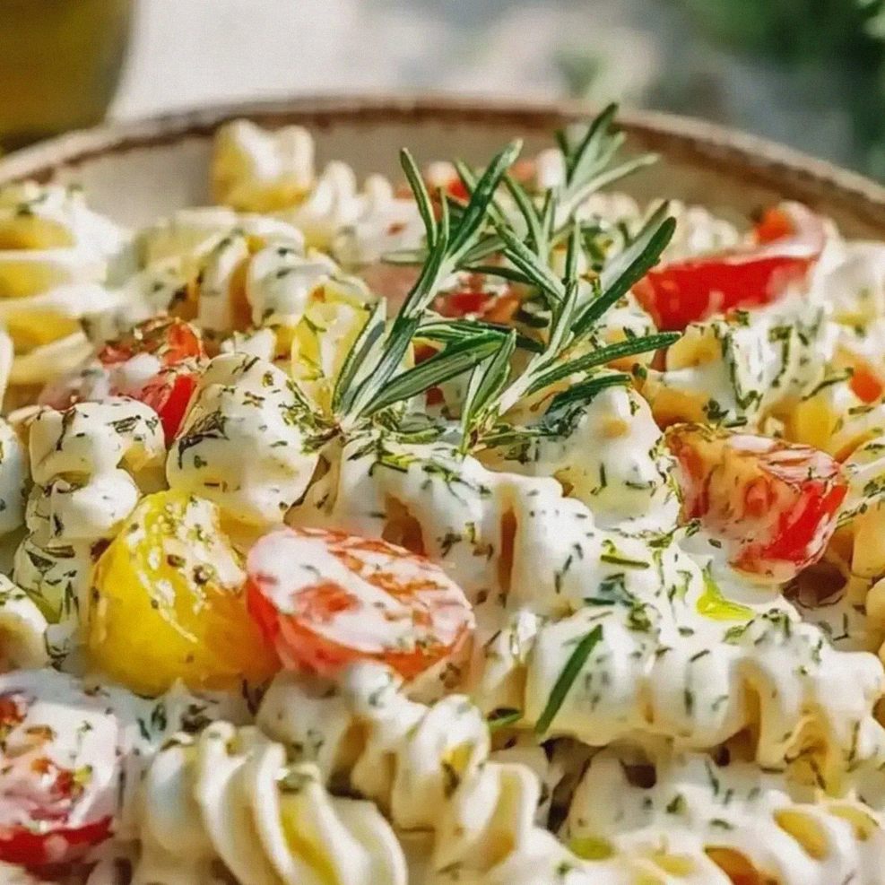 Nudelsalat mit Joghurtdressing – Schritt 2