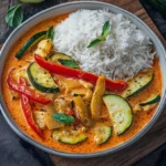 Paprika-Zucchini-Rahm-Hähnchen