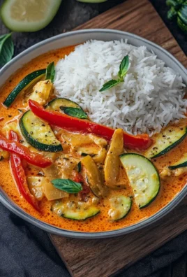 Paprika-Zucchini-Rahm-Hähnchen