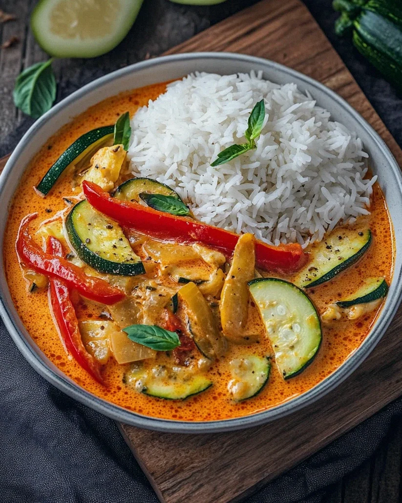 Paprika-Zucchini-Rahm-Hähnchen – Schritt 1