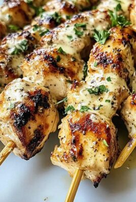 Parmesan Hähnchenspieße für den perfekten Grillabend