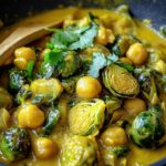 Rosenkohl-Curry mit Kichererbsen