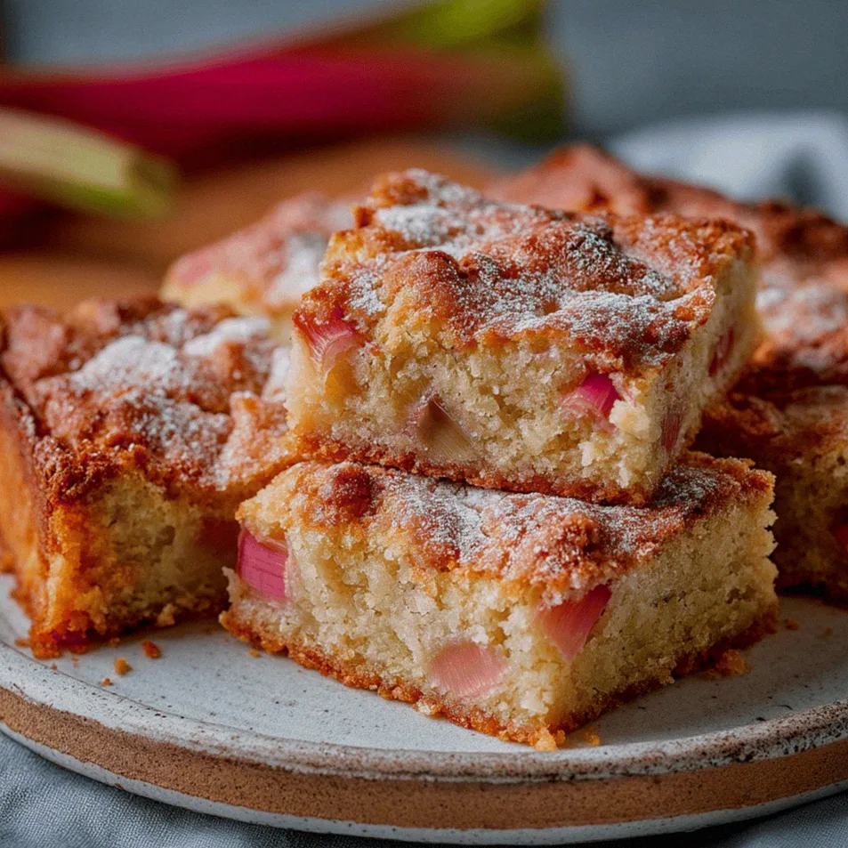 Saftiger Rhabarberkuchen – Schritt 1