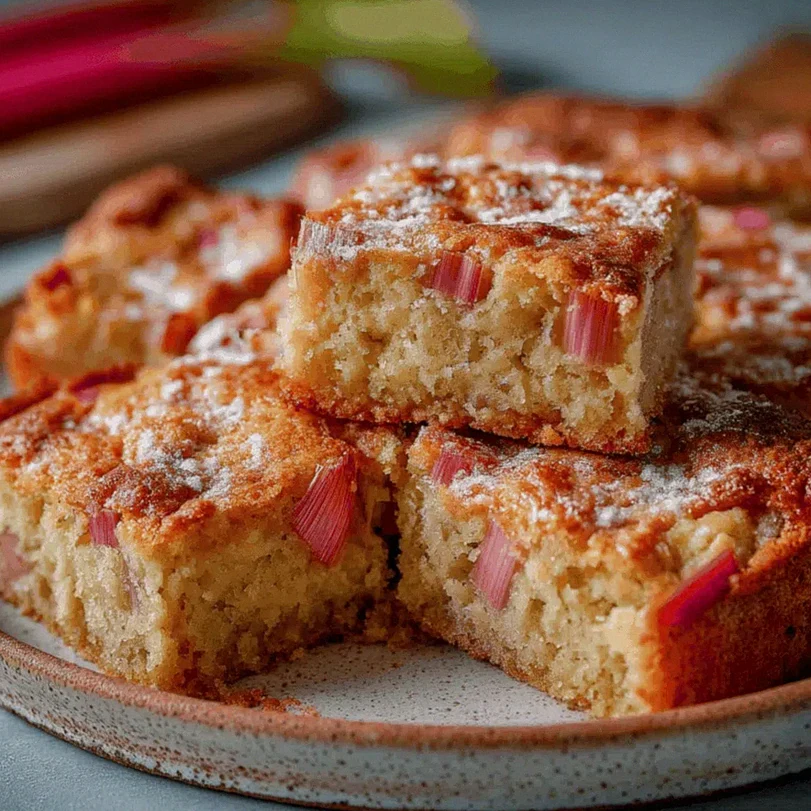 Saftiger Rhabarberkuchen – Schritt 2